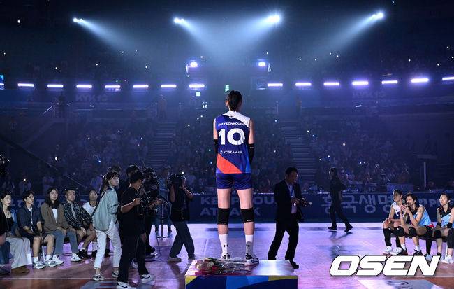 김연경 은퇴식에도 참석