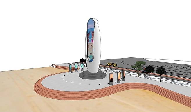 ‘빛의 시계탑’ 조감도. /포항시 제공