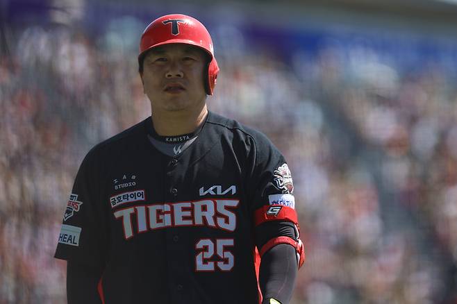 이우성이 21일 수원 KT전 라인업에서 제외됐다. 사진 | KIA 타이거즈