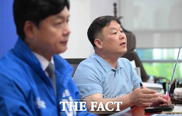 '민생 3인방'은 이재명 후보의 민생 정책이 다른 후보들과 차별화된다고 강조했다. /박헌우 기자