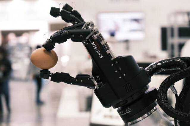 에이딘로보틱스 인간형 로봇핸드 (사진=에이딘로보틱스)