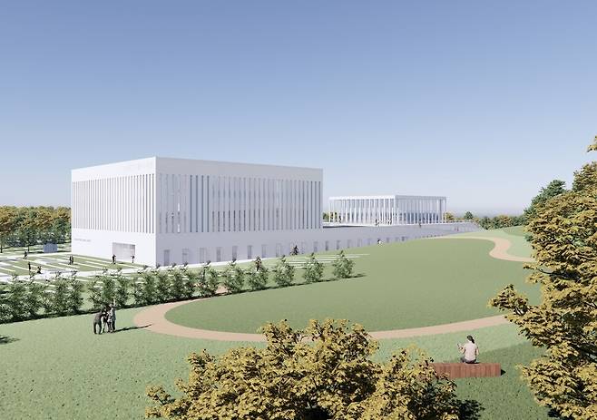 전북 전주시 장동 일원에 조성될 ‘전북 대표도서관’ 조감도. 전북도 제공