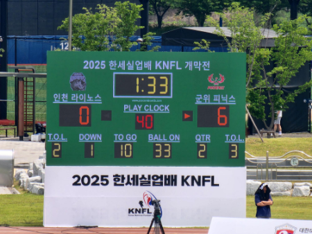 한세실업이 2년 연속 ‘2025 한세실업배 KNFL’의 타이틀 스폰서로 참여했다. 한세실업 제공