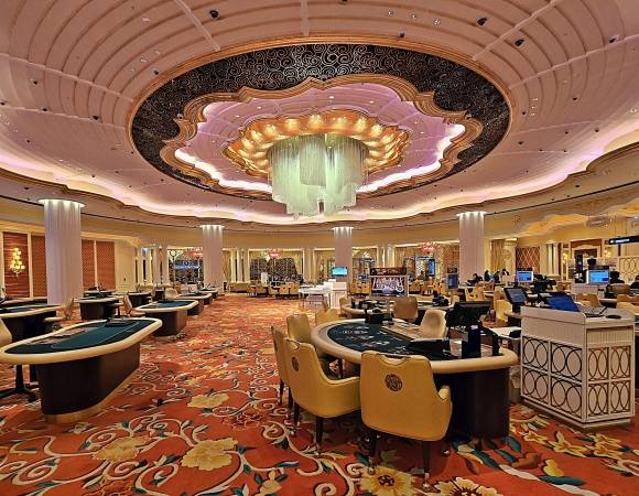 제주신화월드 외국인 전용 카지노인 랜딩카지노 내부 전경. 제주신화월드 제공