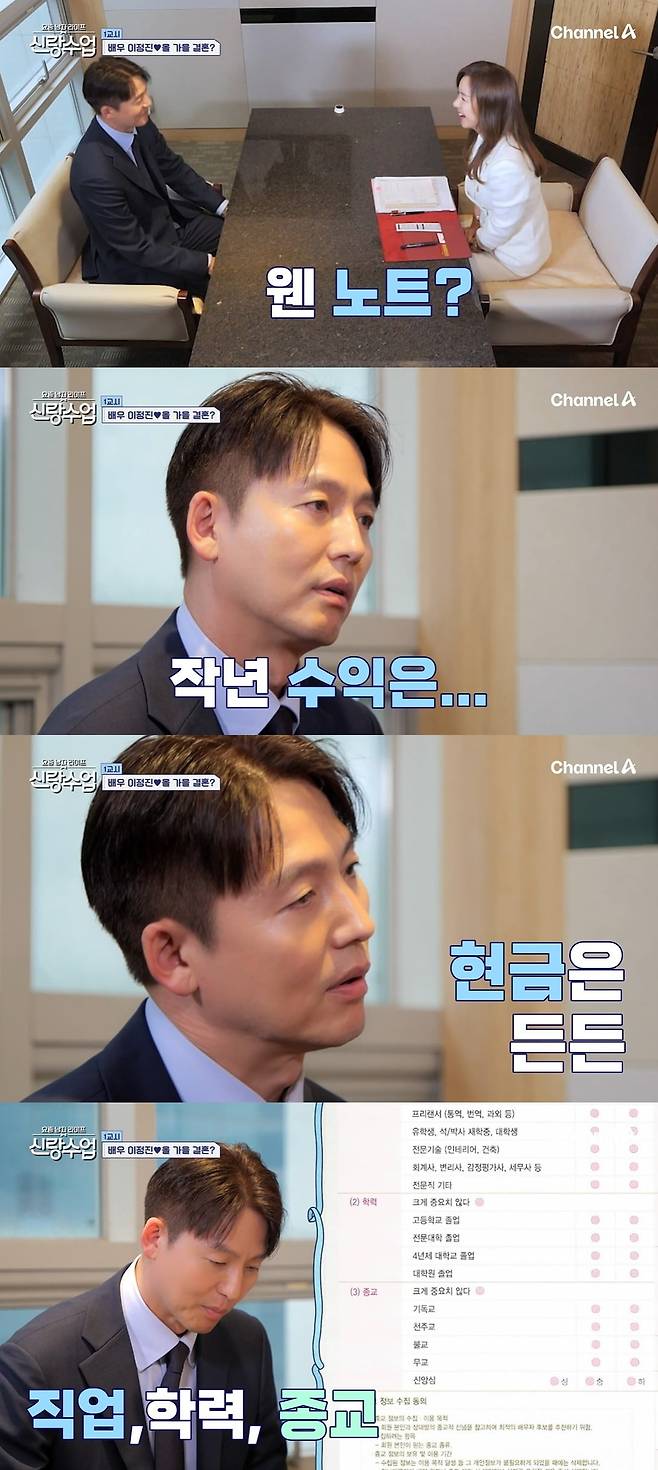 사진 = 채널A '요즘 남자 라이프 - 신랑수업'