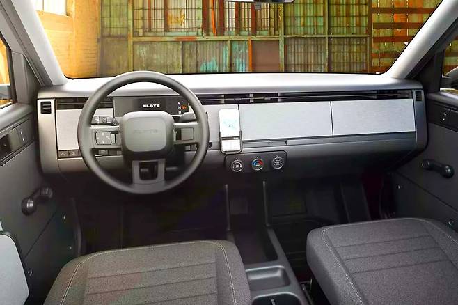 슬레이트 오토 전기 픽업트럭