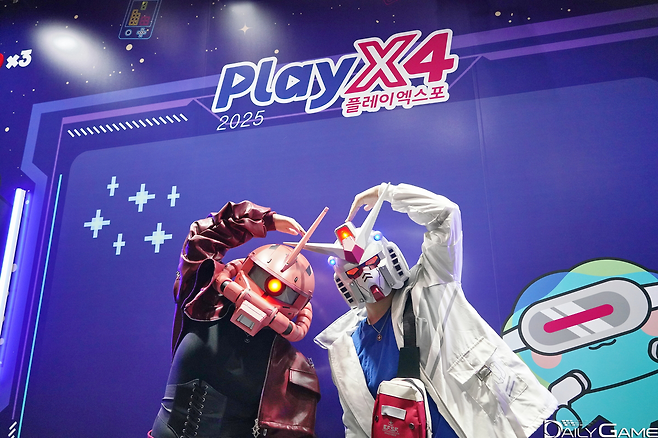 상반기 최고의 게임축제로 마련된 '2025 플레이엑스포'에서 관람객들도 주인공이 됐다.