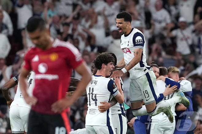 토트넘 홋스퍼가 맨체스터 유나이티드를 꺾고 UEFA 유로파리그 정상에 올랐다. ⓒ AFP=뉴스1