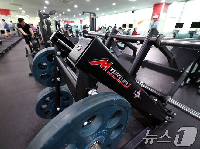 헬스장 모습. (사진은 기사 내용과 무관함) / 뉴스1 ⓒ News1