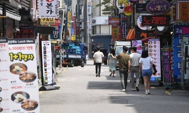 서울 종로 먹자골목. 사진=한경DB