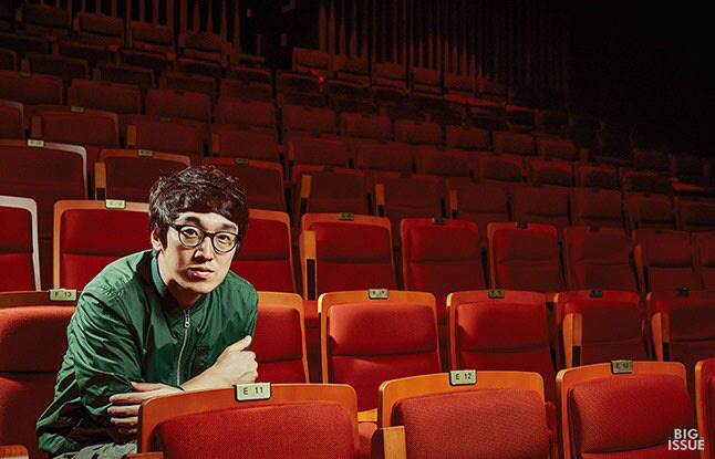 오세혁 작가. 오 작가의 희곡집 <초선의원>의 표제작은 노무현 전 대통령의 초선의원 시절을 모티브로 한 작품이다. 걷는사람 제공