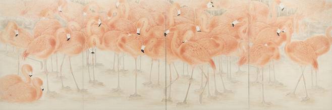 이은영 '희락만개(喜樂滿開)'(2025).