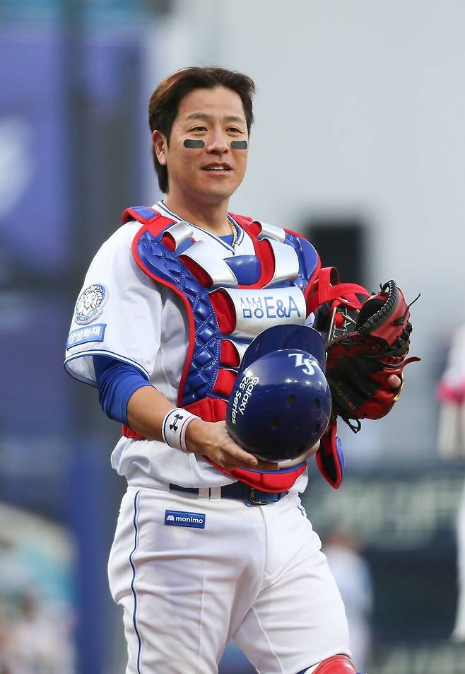 ▲ 강민호 ⓒ삼성 라이온즈