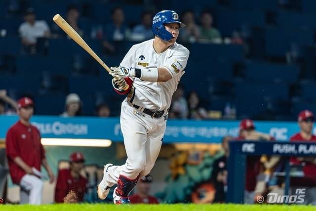 박세혁은 22일 울산 한화전에서 쾌조의 타격감을 과시했다. 사진=NC 제공