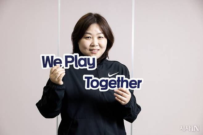 신혜미 위밋업스포츠 대표. ⓒ시사IN 조남진