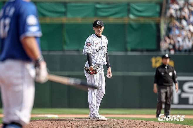 ▲ 홍민기 ⓒ롯데 자이언츠