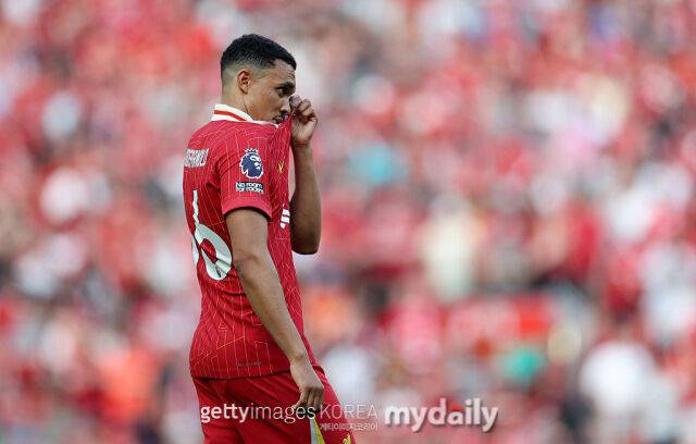 레알 마드리드 CF 합류가 유력한 트렌트 알렉산더-아놀드. /게티이미지코리아