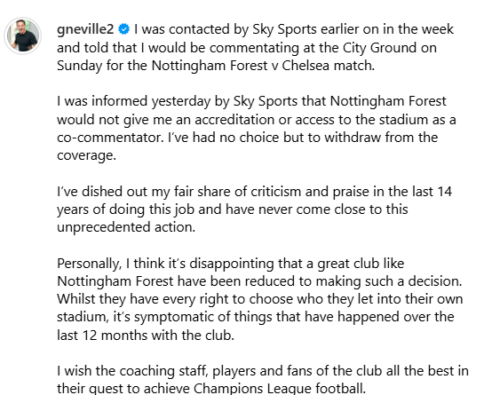 게리 네빌 인스타그램 캡처