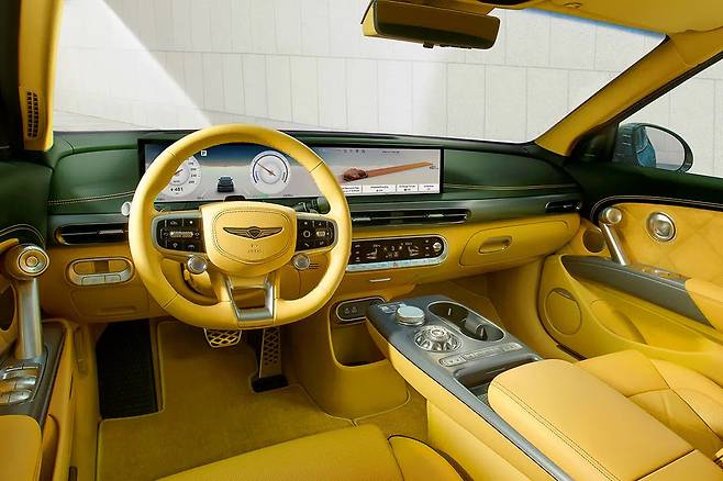 제네시스 GV60 실내