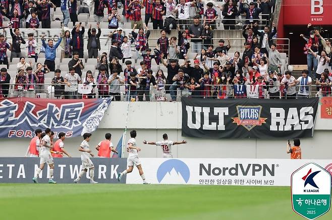 득점 이후 환호하고 있는 안데르손. 사진┃한국프로축구연맹
