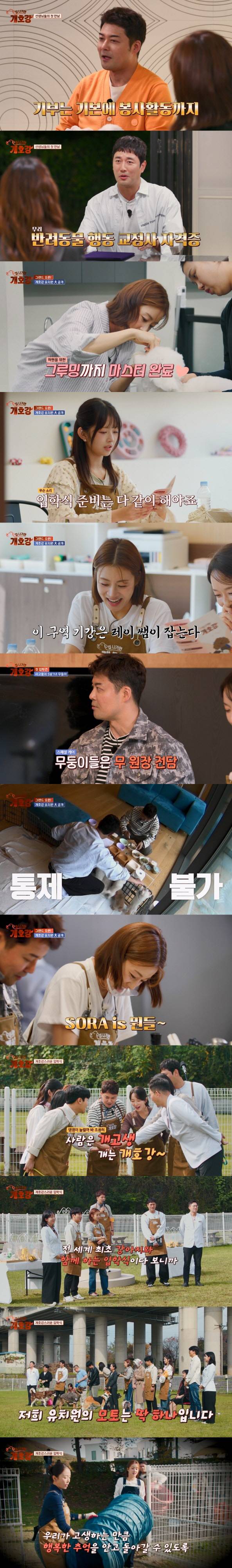 '개호강' 방송화면 캡처