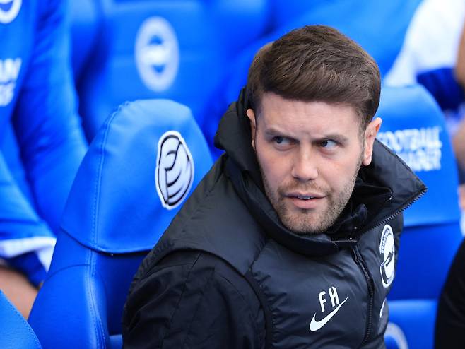 파비안 휘르첼러 브라이턴 감독. 사진=로이터 연합뉴스