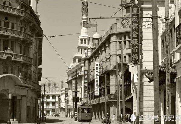 중국 상하이 공공조계 모습을 담은 자료 사진. 영국과 미국이 중심이 돼 운영한 조계지로 1893년부터 1945년까지 존속했다. 국제신문 DB