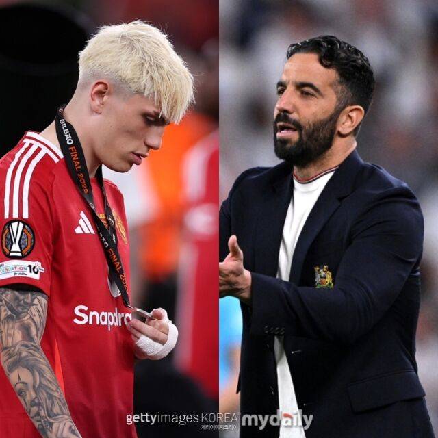 알레한드로 가르나초, 루벤 아모림 감독./게티이미지코리아