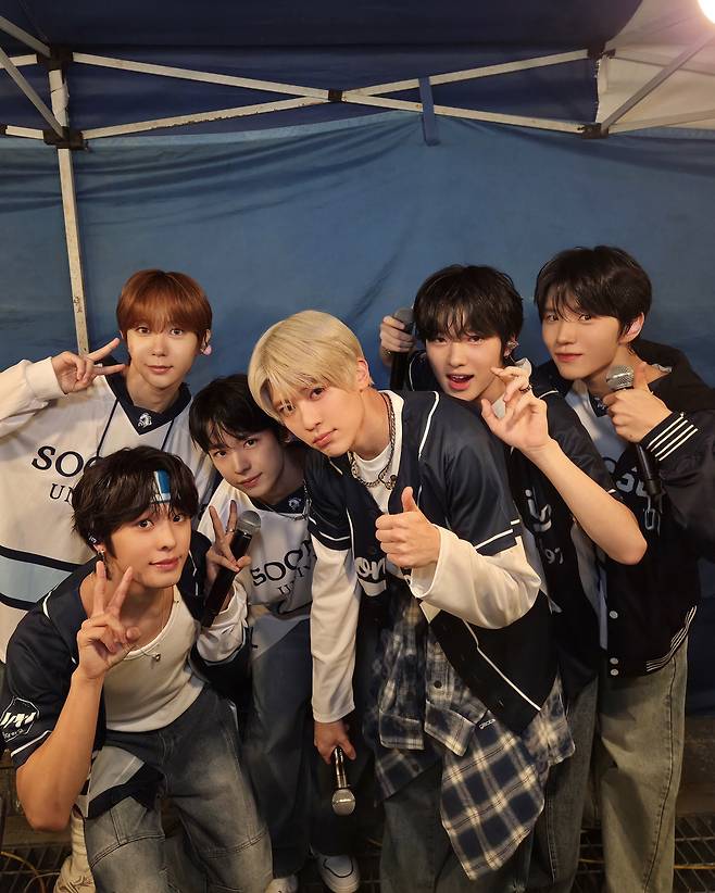 그룹 NCT 위시가 숭실대학교 축제에 참석했다. 공식 인스타그램 계정