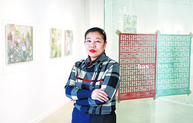 윤태희 갤러리 아리오소 관장 울산매일 포토뱅크.