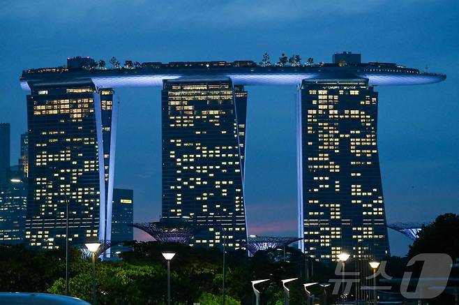 싱가포르 마리나 베이 샌즈ⓒ AFP=뉴스1