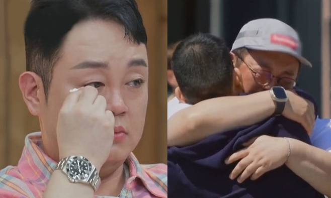 이건주와 동생 이건철 재회 장면. TV조선 ‘아빠하고 나하고’ 방송 화면 캡처