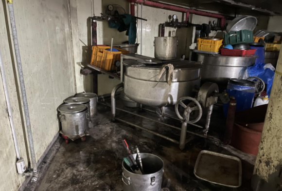 무등록 제조 작업장 내부. 식약처