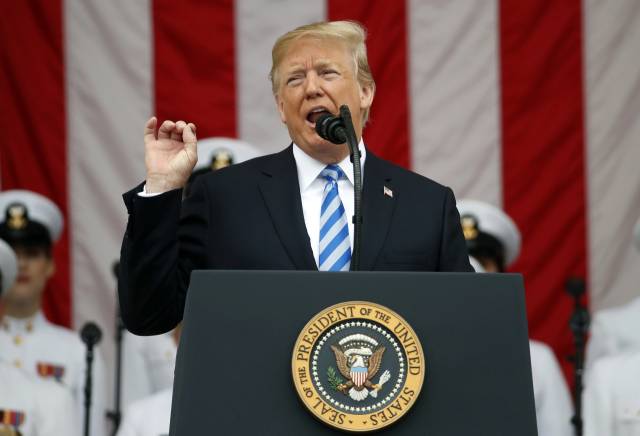 도널드 트럼프 미국 대통령. AP 연합뉴스