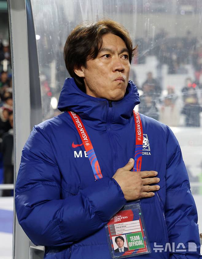 홍명보 한국 축구대표팀 감독. /사진=뉴시스