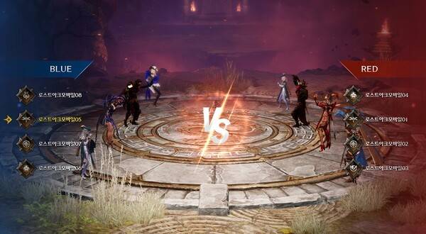 - 4대4 경쟁전의 경우 PvP 기반 증명의 전장이 아니다