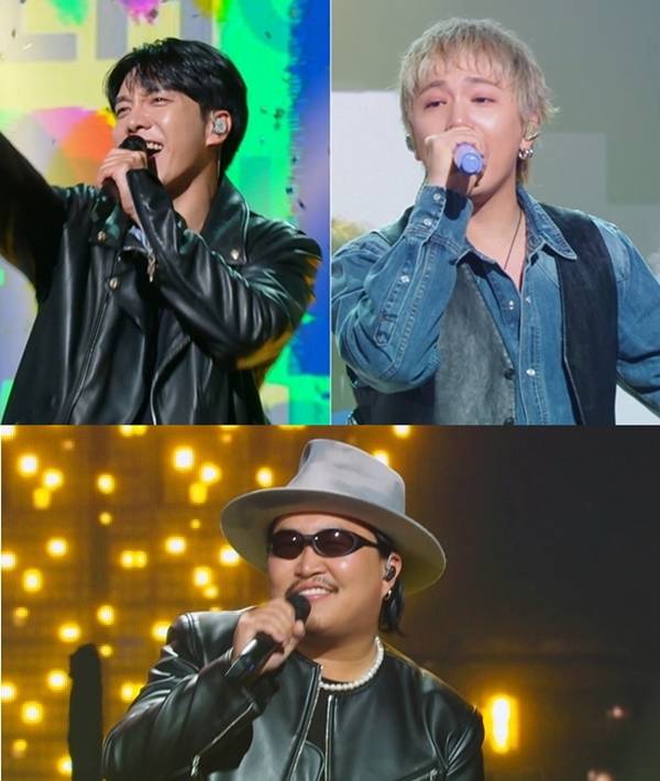 KBS 2TV '불후의 명곡'의 '2025 왕중왕전'에 출연하는 이승기X이홍기, 조째즈(사진 아래)./사진=KBS