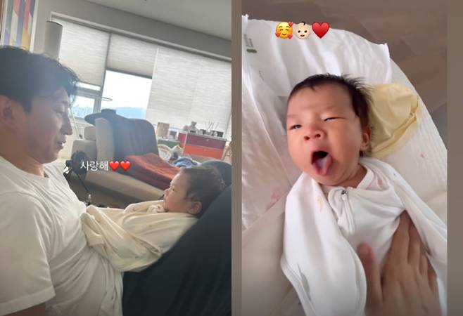 손담비♥이규혁, 붕어빵 딸과 행복한 일상 공개 (출처: 손담비 인스타그램)