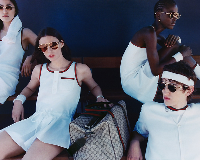 구찌, 새로운 구찌 테니스 컬렉션과 캠페인 공개