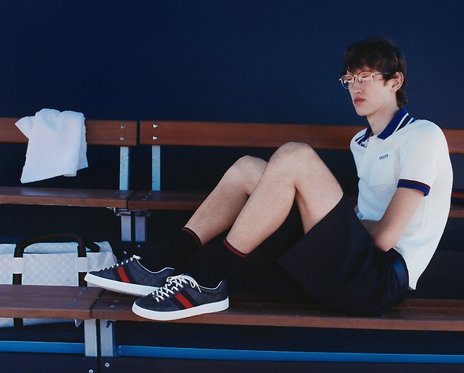 구찌, 새로운 구찌 테니스 컬렉션과 캠페인 공개