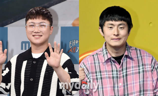 유튜버 빠니보틀(왼쪽), 기안 84. / 마이데일리 DB