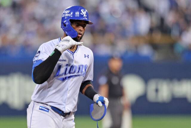 삼성 라이온즈 르윈 디아즈./삼성 라이온즈