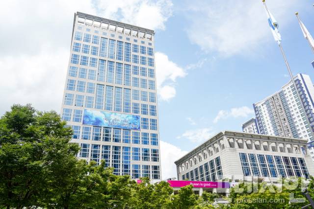 ▲부산시청 전경.ⓒ프레시안