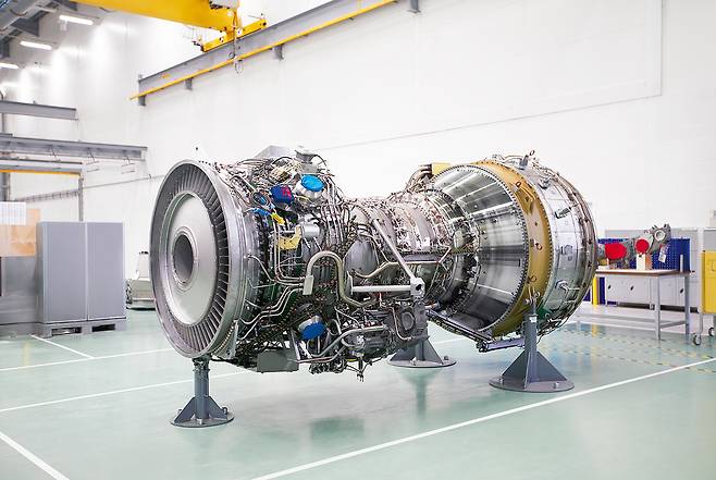영국 롤스로이스사의 가스터빈 엔진 MT30. 롤스로이스 제공