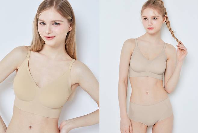 BYC 브라 신제품 6종.(BYC제공)