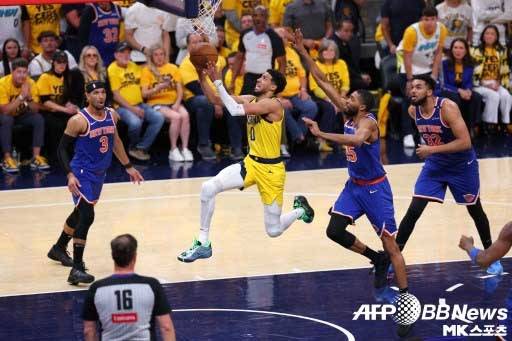 인디애나가 파이널 진출까지 1승만 남겨뒀다. 사진(美 인디애나폴리스)=ⓒAFPBBNews = News1