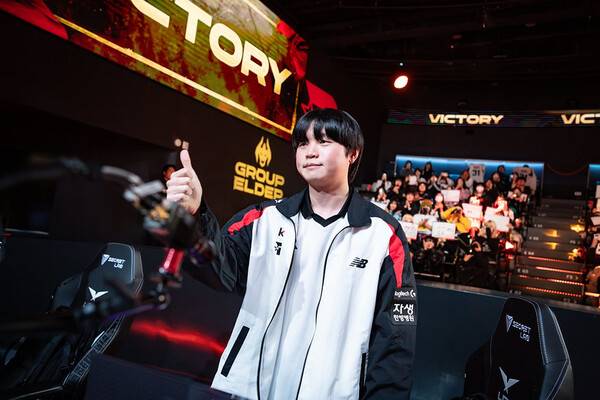 '비디디' 곽보성. ⓒLCK