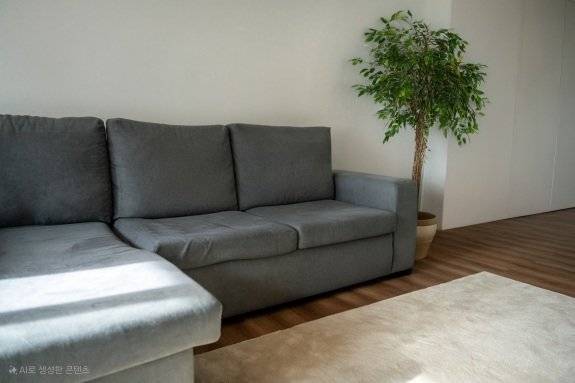 원본 사진(위)과 갤럭시 AI 생성형 편집 적용 사진(아래).