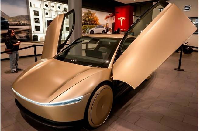 테슬라의 로보택시 '사이버캡'
