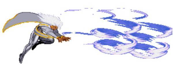 일반 공격도 거대한 폭풍우를 일으켜 공격하는 '스톰'